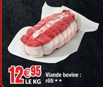 Viande bovine: rĂŽti