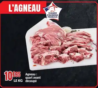 Migros Agneau: quart avant découpé offre