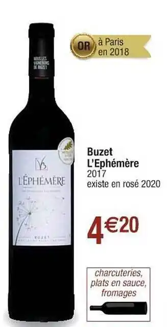 Buzet L'esphémÚre 2017