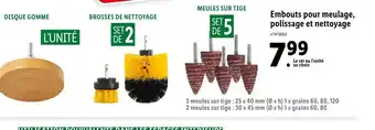 Lidl Embouts Pour Meulage Polissage Et Nettoyage offre