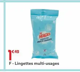 Lingettes multi-usages