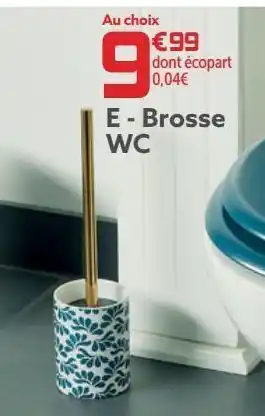 Gifi Brosse pour wc offre