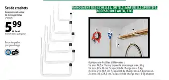 Lidl Set De Crochetes offre