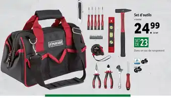 Lidl Set D'outils offre