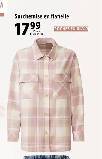 Surchemise En Flanelle