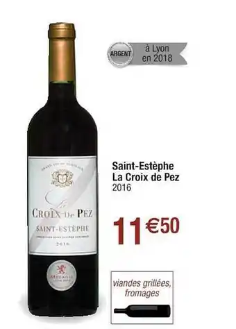Saint-estèphe La Croix De Pez 2016