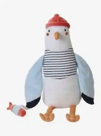 Peluche leon sur le ponton - multicolore