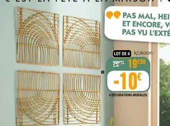 La Foir'Fouille Décorations Murales offre