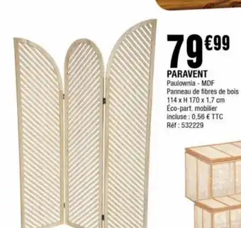 La Foir'Fouille Paravent offre