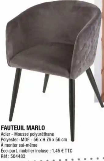 La Foir'Fouille Fauteuil Marlo offre