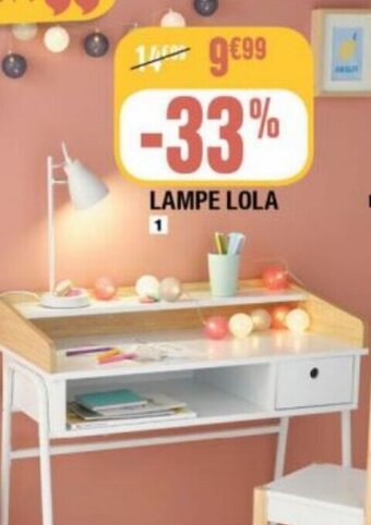 La Foir'Fouille Lampe Lola offre