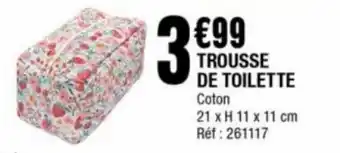 La Foir'Fouille Trousse de Toilette offre