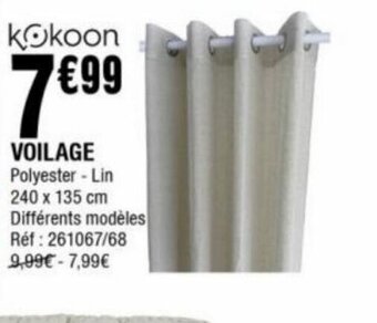 La Foir'Fouille Voilage offre