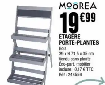 La Foir'Fouille Étagère Porte-Plantes offre