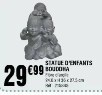 La Foir'Fouille Statue D'Enfants Bouddha offre