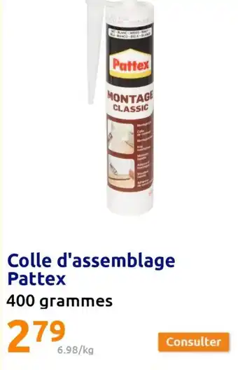 Action Colle d'Assemblage Pattex offre