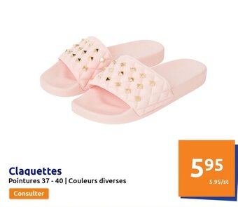 Action Claquettes offre
