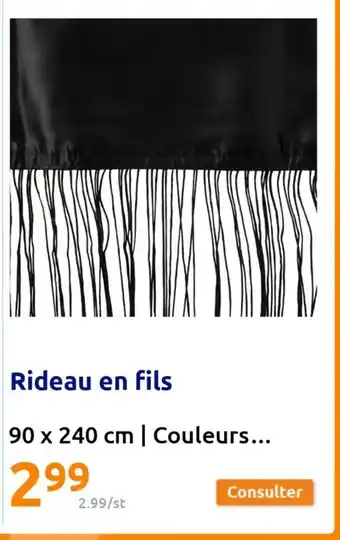 Action Rideau en Fils offre