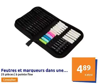 Action Feutres et Marqueurs Dans Une offre