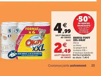 Hyper U Essuie-tout Xll Okay offre