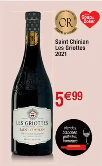 Saint Chinian Les Griottes 2021