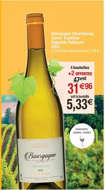 Bourgogne Chardonnay Cuvée Tradition Vignoble Rotisson 2022