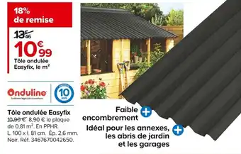 Tôle Ondulée Easyfix