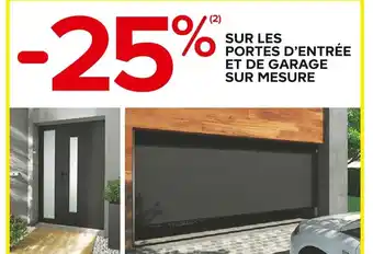 Castorama Sur Les Portes D'Entrée Et De garage Sur Mesure offre