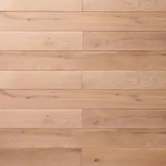 Castorama Parquet massif clipsable en chêne gabrielle finition huilée coloris chêne blanchi l.12 x ép.0,15 cm offre