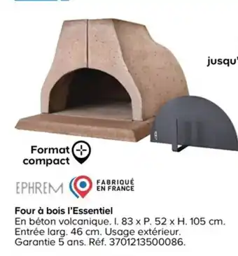 Castorama Four À Bois l'Essentiel offre
