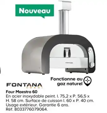 Castorama Four Maestro 60 offre
