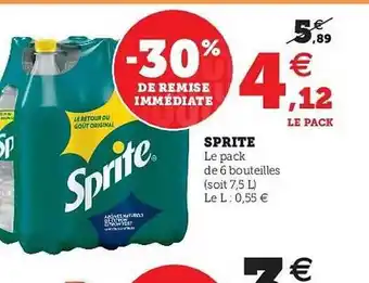 Hyper U Sprite offre