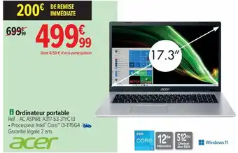 Ordinateur portable acer