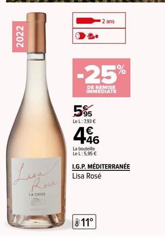 Carrefour I.g.p. méditerranée offre