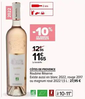 Carrefour Côtes-de-provence offre