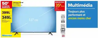 Carrefour Téléviseur led 4k offre