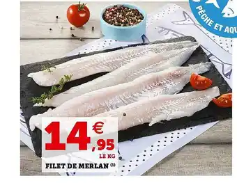 Hyper U Filet De Merlan offre