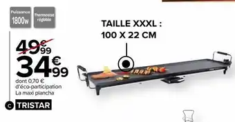 Carrefour Market Maxi plancha offre