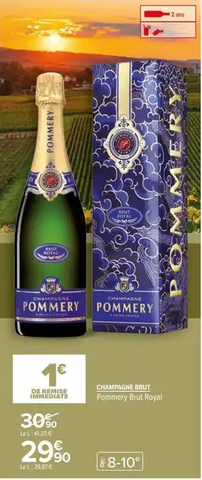 Carrefour Champagne brut offre