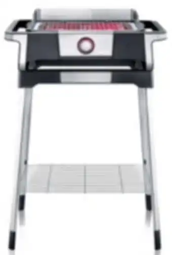 E.Leclerc Brico Barbecue électrique sur pieds 3000w noir/inox boost s - pg8117 - severin offre