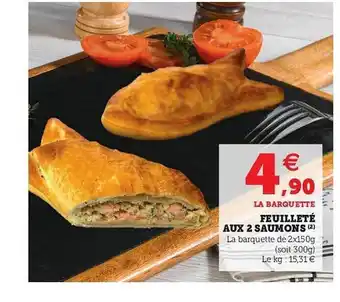 Feuilleté Aux 2 Saumons