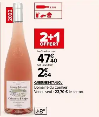 Carrefour Cabernet-d'anjou offre