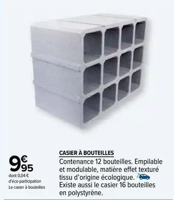 Casier à bouteilles