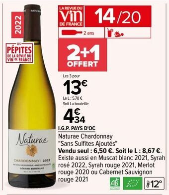 Carrefour I.g.p. pays d'oc offre