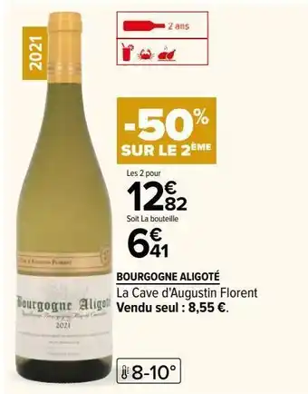 Carrefour Bourgogne aligoté offre