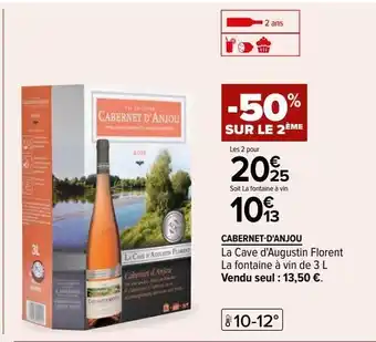 Carrefour Cabernet-d'anjou offre