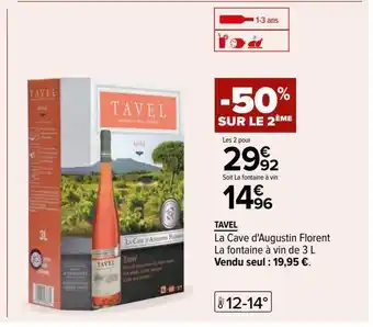 Carrefour Tavel offre