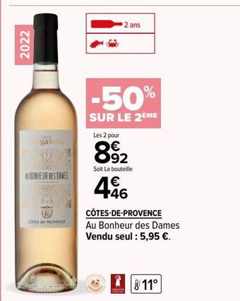 Carrefour Côtes-de-provence offre