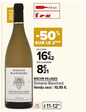 Carrefour Mâcon-villages offre