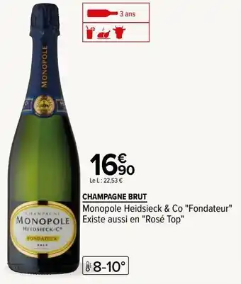 Carrefour Champagne brut offre